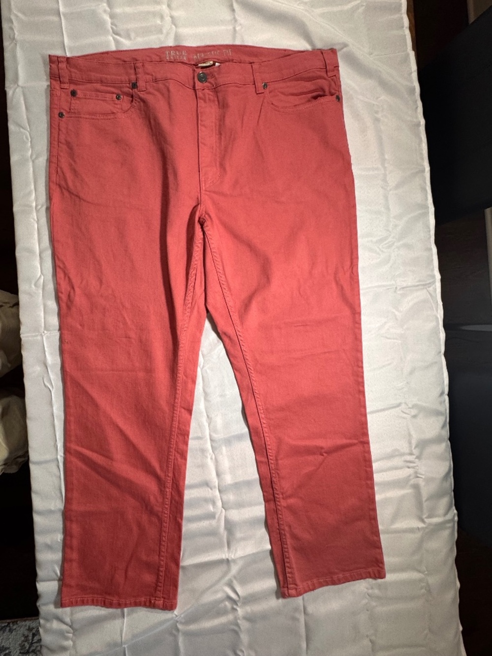 True Nation Athletic-Fit 5-Pocket Everyday Stretch Twill Pants